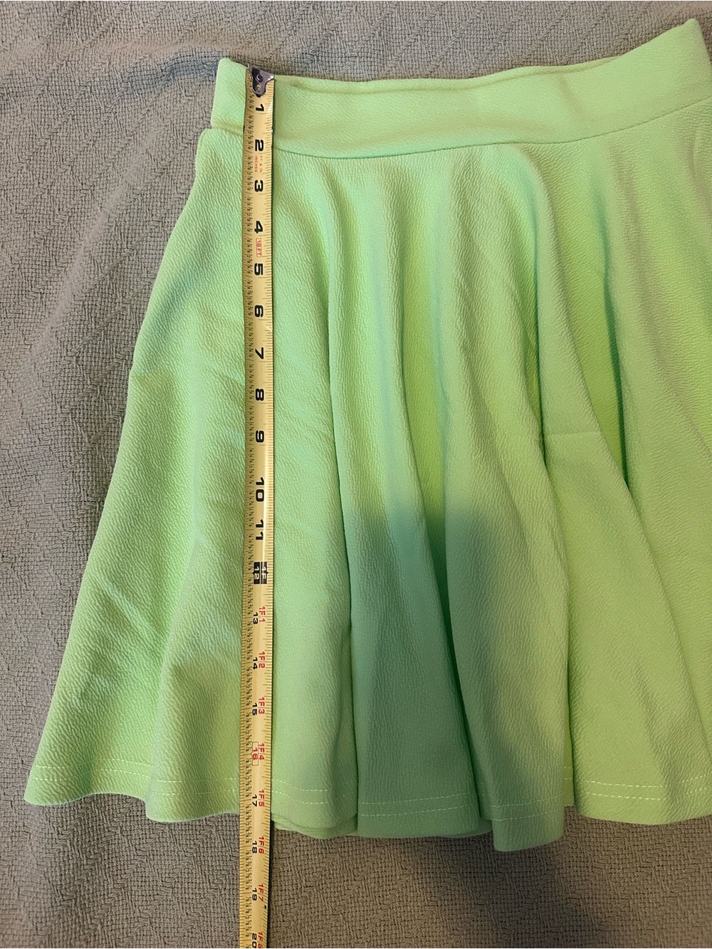 Women's Casual Basic Skirts Mini Flared Skater Stretchy  with Shorts - Picture 5 of 6